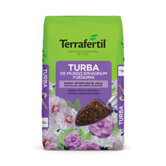 TURBA MUSGO SPHAGNUM TERRAFERTIL