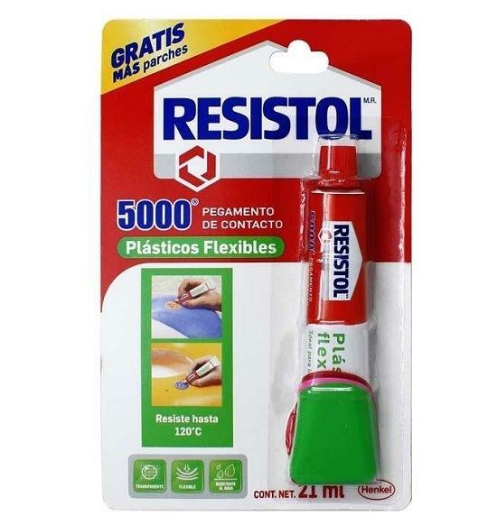 PEGAMENTO DE CONTACTO TRANSPARENTE 21ML PLASTICOS FLEXIBLES 5000 RESIS