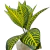 Ramo planta artificial Croton verde variegado 35cm