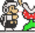 Cuado Mario Bros 3 Martillo - Mario Bros