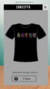 Playera 5 Evas-negro XXL