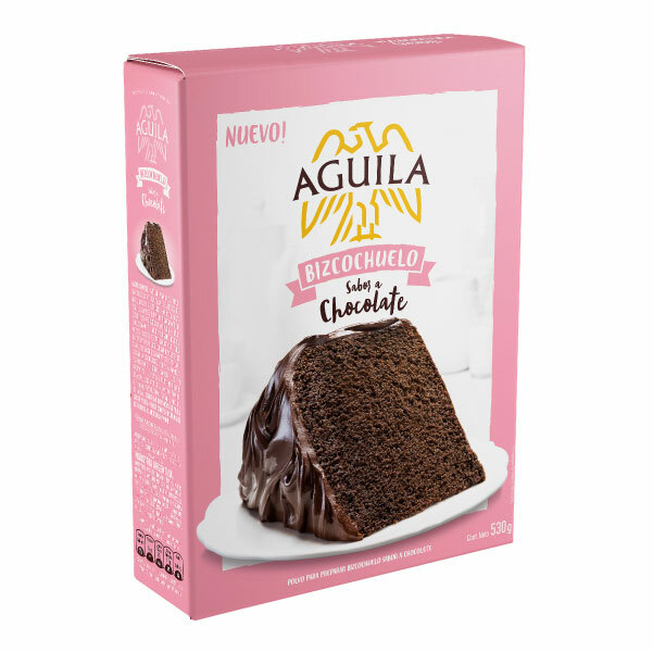 Bizcochuelo sabor chocolate - Aguila