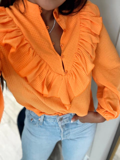 Camisa babados - comprar online