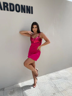 Vestido bojo paetê