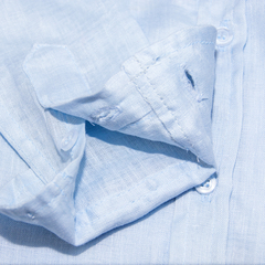 CAMISA LINHO INFANTIL AZUL BEBÊ - NINO BOYSWEAR