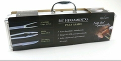 SET PARRILLERO CON MALETIN PREMIUM HUMOS - comprar online