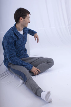 Pantalon chupin con puño