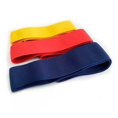 BANDA ELASTICA CIRCULAR MINIBAND TELA (SET X 3 UNIDADES)