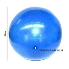 PELOTA DE ESFERODINAMIA ( 65 CM ) ANTIDESLIZANTE CON INFLADOR
