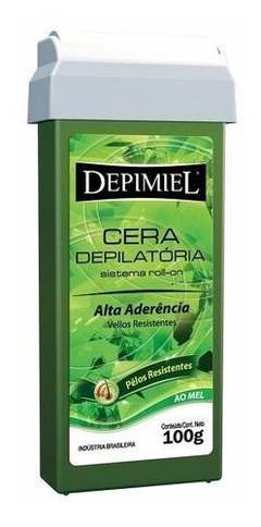 CARTUCHO CERA ROLL ON VEGETAL X 100 GRS DEPIMIEL