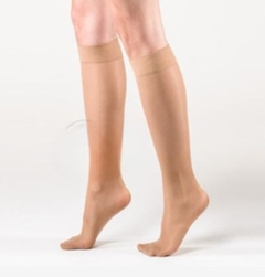 MEDIA MUJER HASTA RODILLA "15-20 MMHG" BEIGE VENOMED PTM