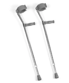 BASTON CANADIENSE ADULTO DE ALUMINIO REGULABLE X UNIDAD