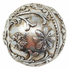 ESFERA SILVER FLOWERS