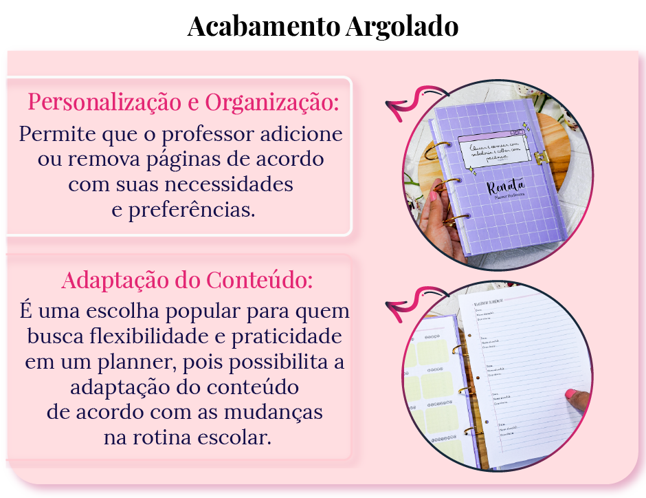 Planner Professor |Para Educação Infantil Planejamento Escolar Simplificado Com O Planner Professor Da Arte 18 Papelaria De Luxo!