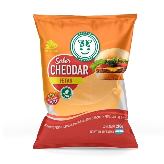 FELICES LAS VACAS QUESO CHEDDAR EN FETAS