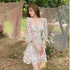 Vestido lolita floral na internet