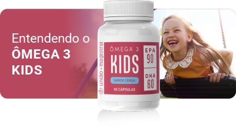 Mega 3 Kids Óleo Peixe 60 Cápsulas Mastigáveis Cereja