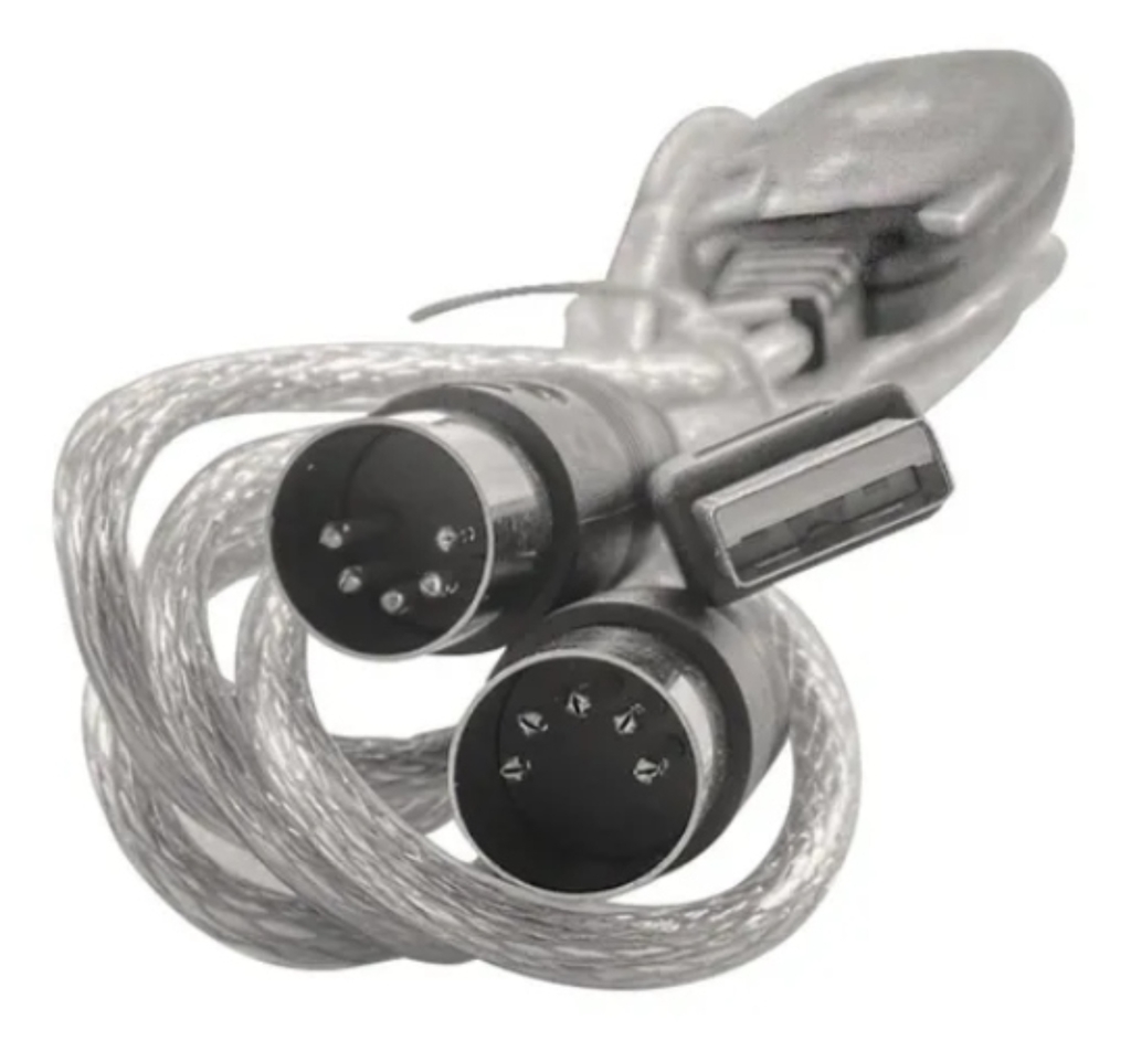 HUGEL UM503 Cable midi 5 pines a usb 3W AUDIO