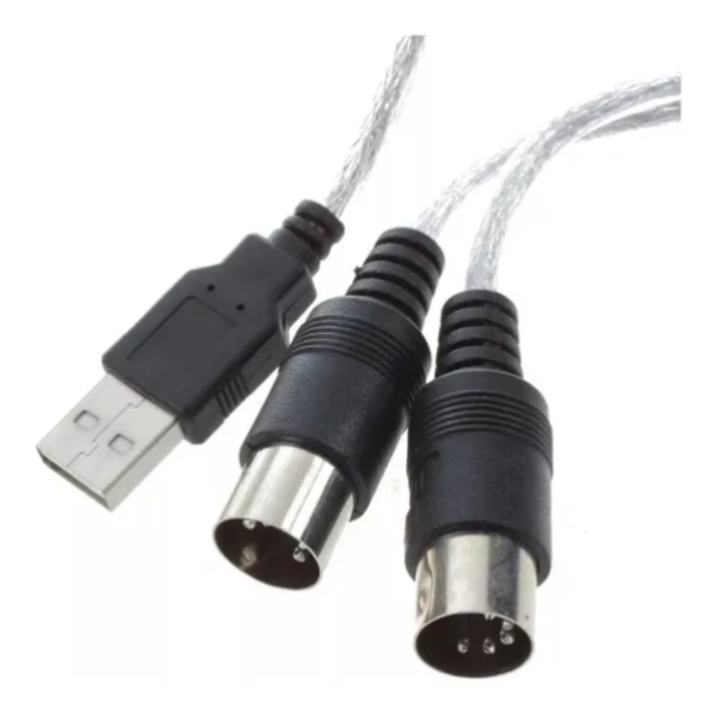 HUGEL UM503 Cable midi 5 pines a usb 3W AUDIO
