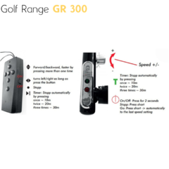 Carrinho de Golfe elétrico. Eletric Golf Trolley. Remote Control.