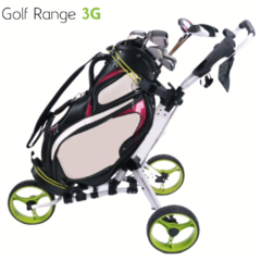Carrinho de Golfe Manual de 3 rodas verde - comprar online