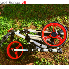 Carrinho de Golfe 3 rodas vermelho - Red Golf Trolley