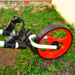 Carrinho de Golfe 3 rodas vermelho - Red Golf Trolley