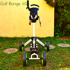 Carrinho de Golfe 4 rodas verde - Green Golf Trolley