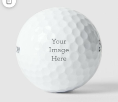 bolinha de golfe personalizada