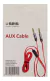 Cable Auxiliar Miniplug 3.5mm Con Micrófono Para Auricular SEIS