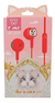 Auriculares Time Inear Manos Libres Diseño De Gatito - tienda online