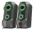 Parlantes Multimedia Pc Noga Party Ng-301p 6w Rgb Led 3.5mm