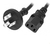 Cable Power De Alimentacion 220v Para Pc - Monitor