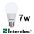 Lampara Led 7w Interelec Luz Día