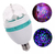 Lampara Led 220v Color Rgb Giratoria Luces Efectos Fiestas