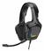 Auriculares gamer Onikuma K20 negro con luz rgb LED
