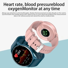 Imagem do Relógio SmartWatch ZL02 esportivo, com medidor de freqüência cardíaca, à prova d'água