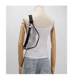 LXFZQ Bolsas de cintura Novo Sac Banane Femme Feminino Transparente Moda PVC Transparente pochete Pacotes de cintura femininos holográficos - comprar online