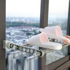 Cabide de janela portátil para viagem ao ar livre cabide de secagem para janela interna - comprar online