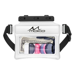 MoKo Bolsa de Telefone à Prova D' Água MoKo Bolsa Seca Flutuante Bolsa de Cintura de Natação Esqui Subaquático Mergulho à Deriva para iPhone 13/13 Pro Max - Tudo de montão