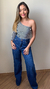 Calça Wide Leg Jeans Tradicional Cintura Alta - comprar online