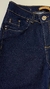 Bermuda Cintura Alta Jeans Escuro Lemier - comprar online