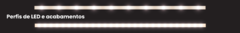 Banner da categoria Perfis de LED e Acabamentos