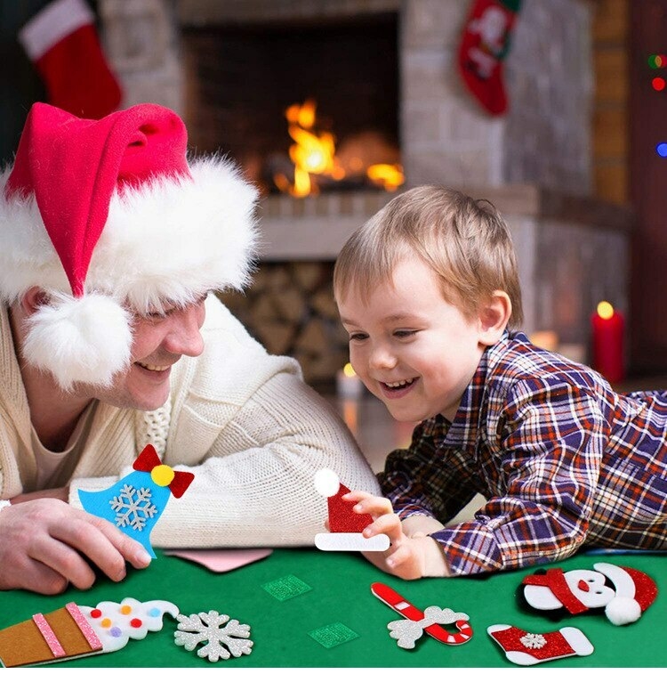 Arvore de Natal Em Feltro Pronta Entrega Brasil EVA INfantil