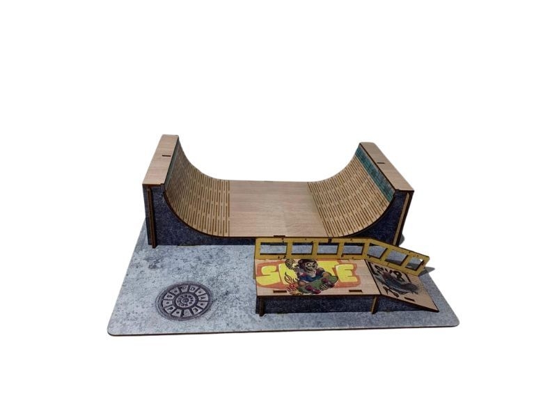 Fingerboard Skate Dedo Profissional Shape Rampa Pista + - Carrefour