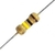 Resistor de filme de carbono de 1/2 de watt - 100 KΩ