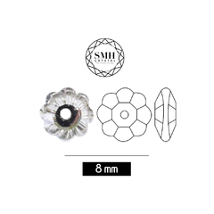 Piedras MC Bordar Margarita 8mm
