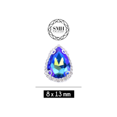 Piedras Engarzadas Fantasia Lag fantasia 8x13mm