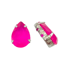 Piedras Engarzadas resina Lagrima 10x14mm Colores MATE