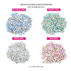 Piedras Resina conicas PEARSHAPE 3x5mm Bolsa por 288 Unid - comprar online